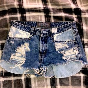 Vintage Levi SilverTab High Waisted Denim Shorts